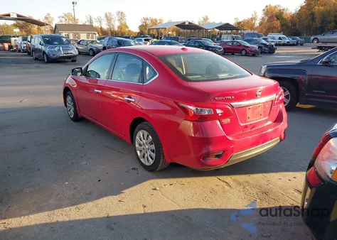 2017 Nissan Sentra Sv из США, поврежденный, VIN 3N1AB7AP6HL711609